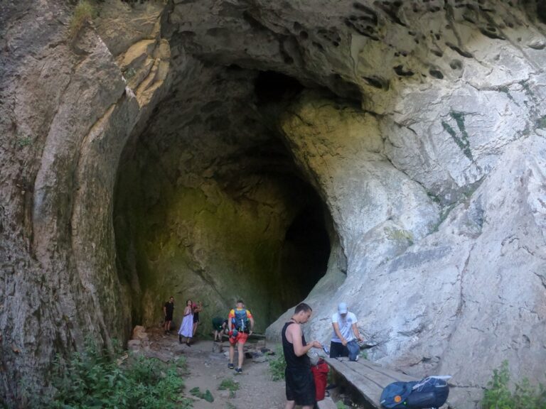 Cave close to the River Pek in Serbia