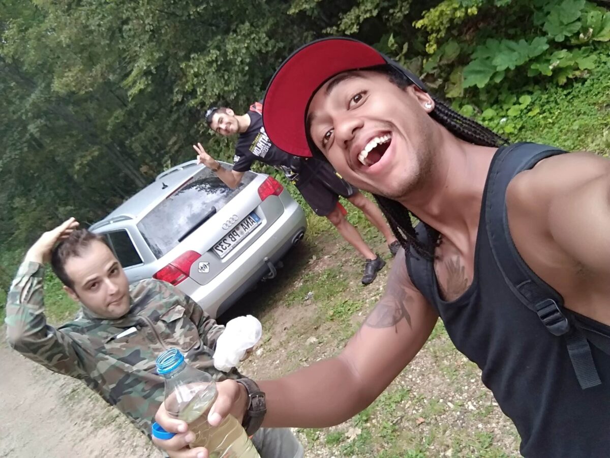 Beginning of the Hiking on the Sutjeska National Park