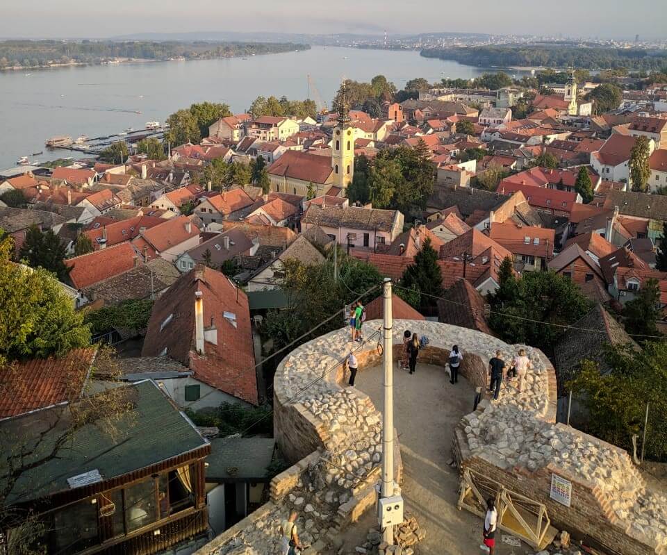 Gardos Tower in Zemun, Belgrade, Serbia