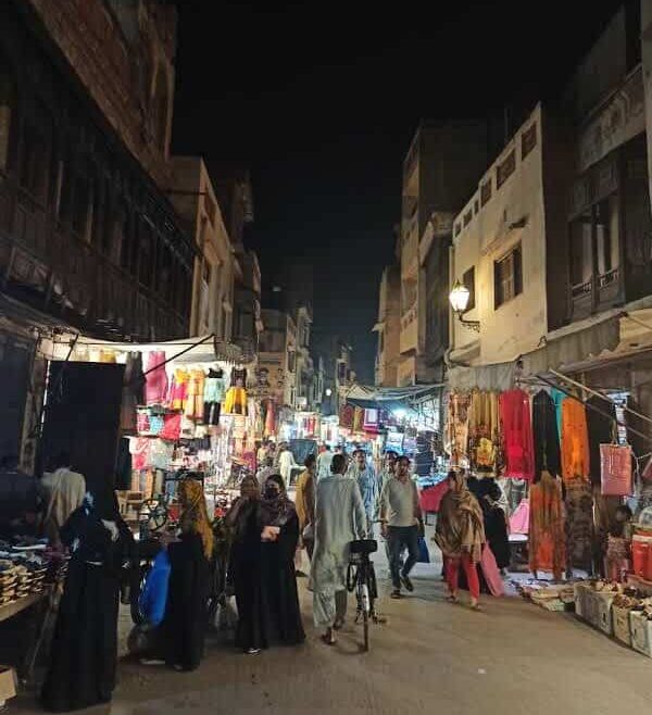 Lahore at night, Pakistan