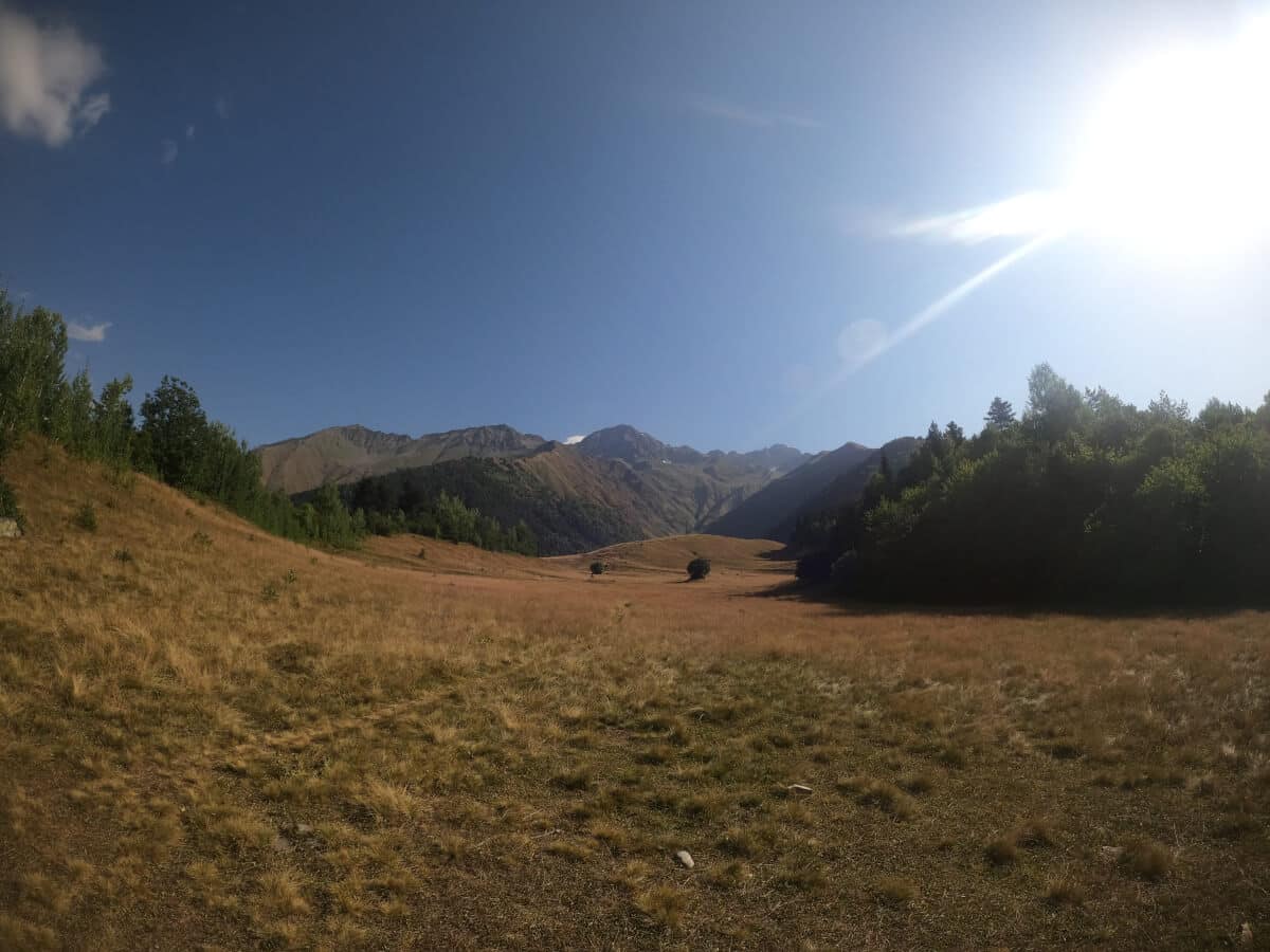 Hill on the way to Koruldi Lake