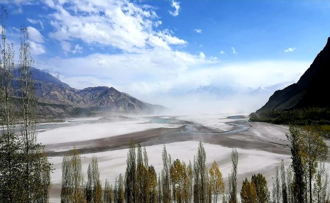 Cold desert in Pakistan