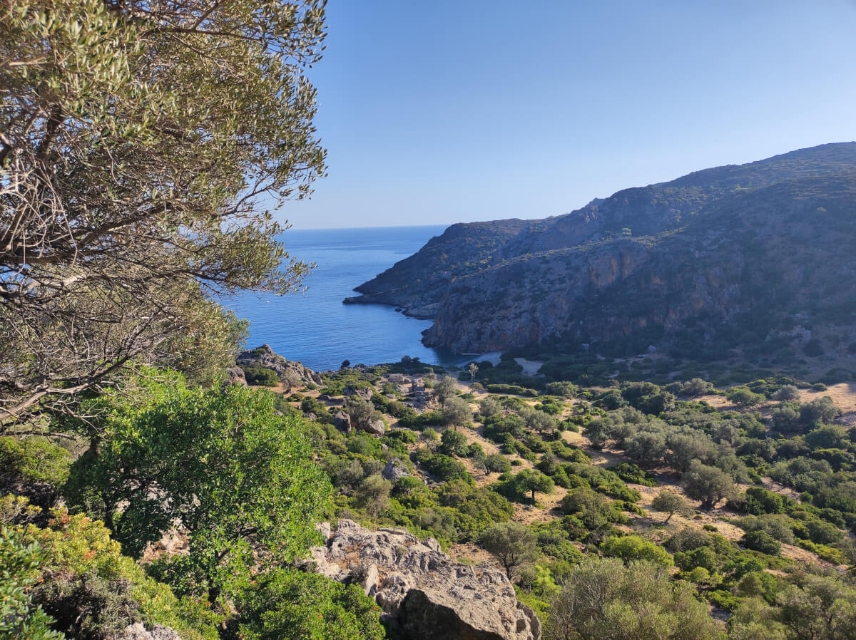 Lissos beach in Crete