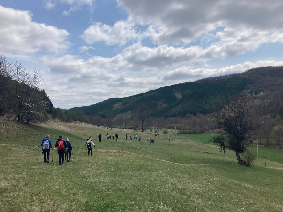 People hiking on the Povlen area