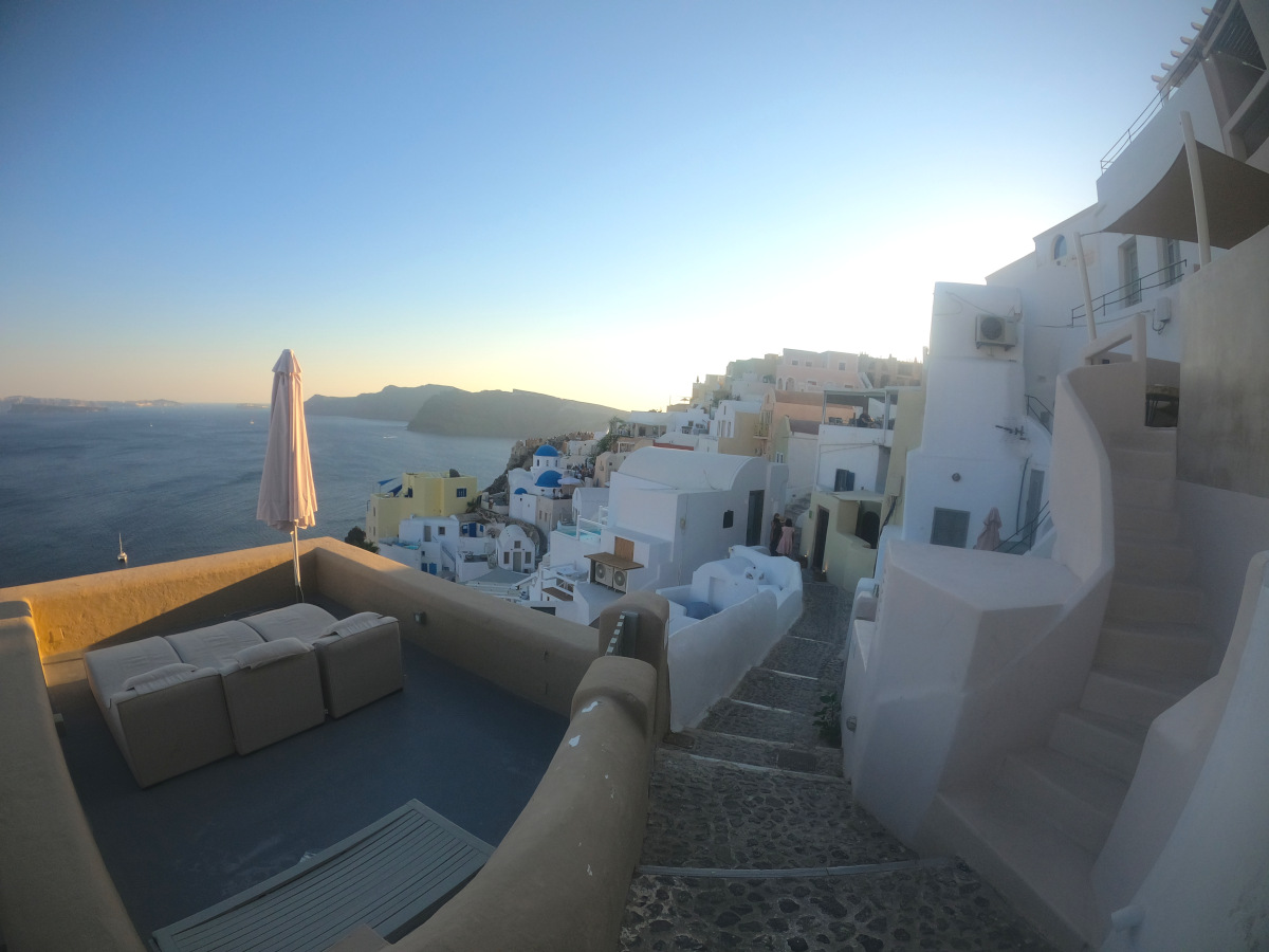 Houses in Santorini, Greece