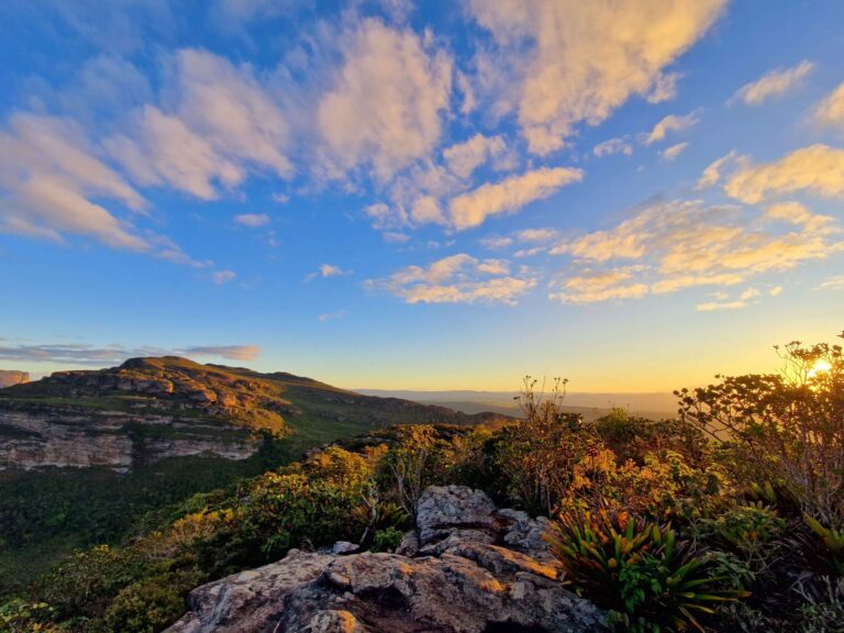 View from Morro Pai Inacio in Chapada Diamantina National Park in Bahia, Brazil