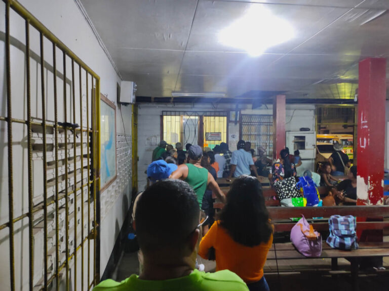 Main bus station in Paramaribo