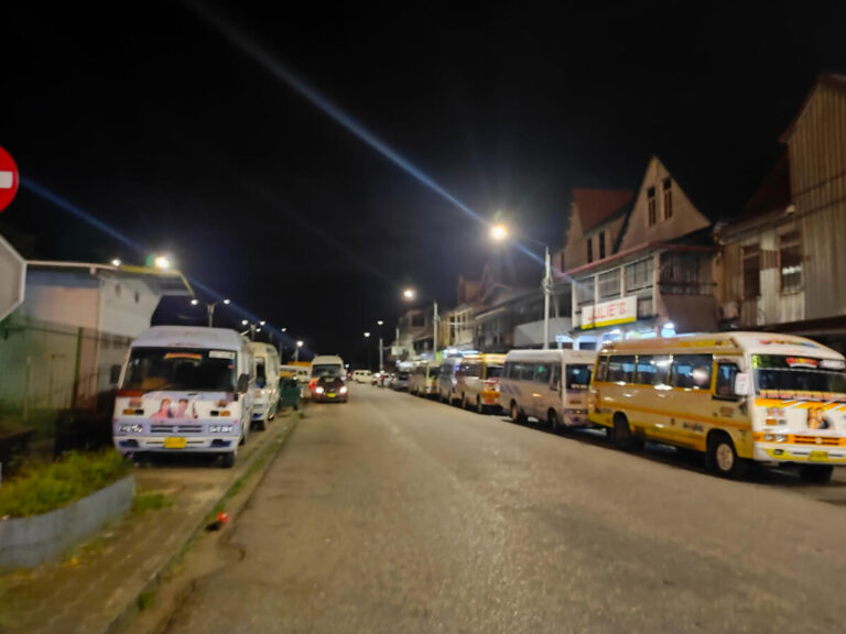 Heiligenweg Street in Paramaribo