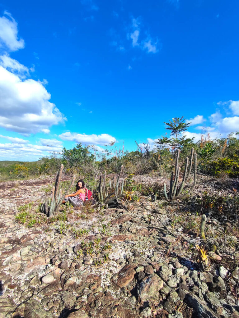 Trail towards the village of Lencois in Chapada Diamantina