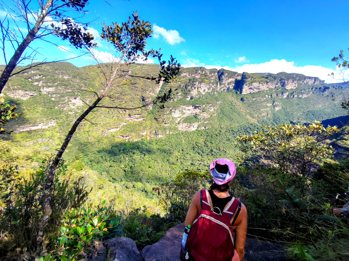 View of the Serra do Macaco in Chapada Diamantina