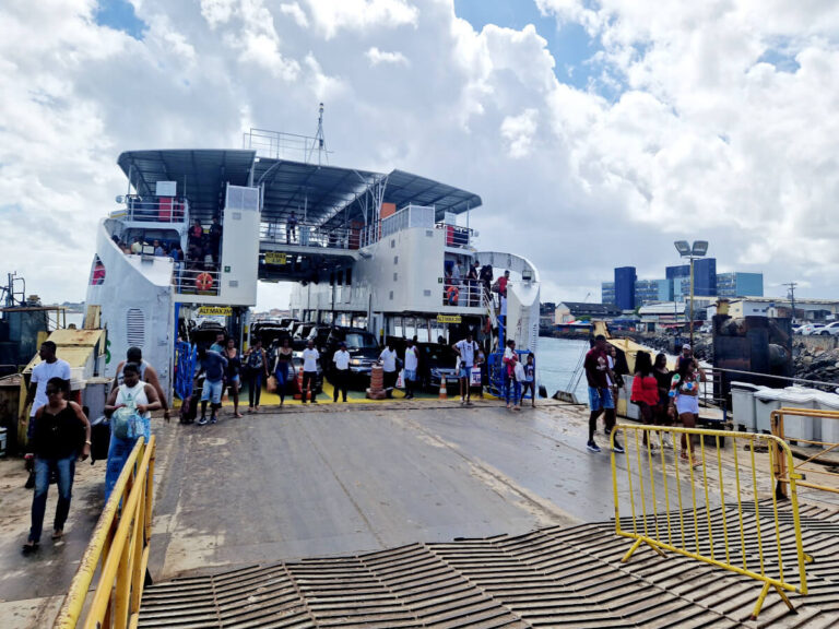 ferry station Sao Joaquim in Salvador