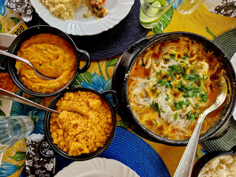 typical food from Bahia region in Brazil