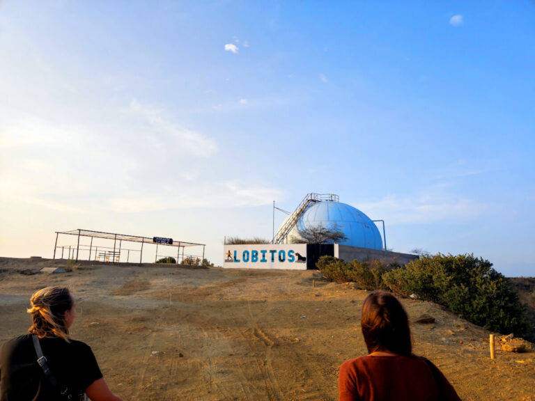 View of one of factory in Lobitos