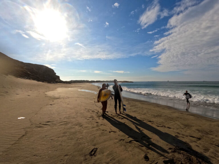 Baterias beach in Lobitos, Peru