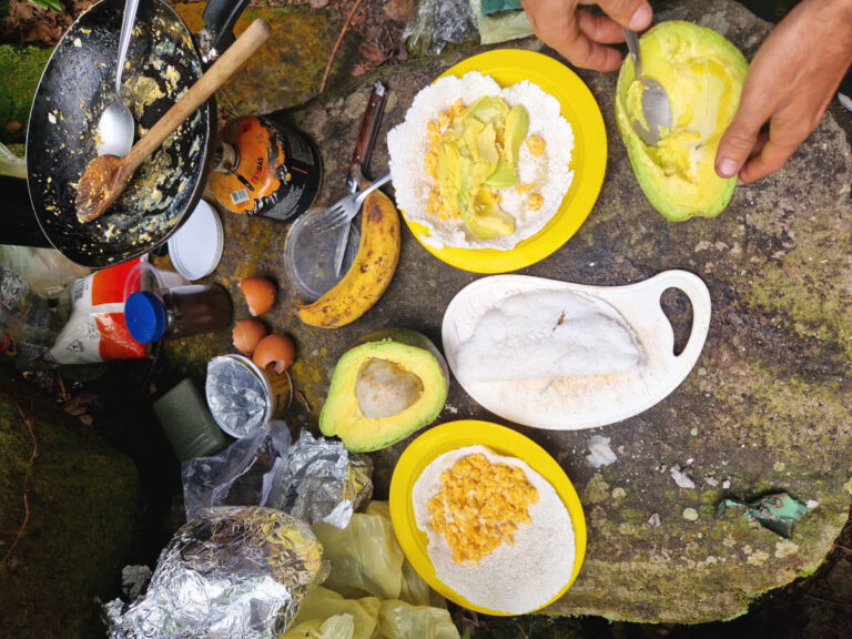 Breakfast in Chapada Diamantina, Brazil.