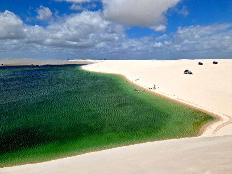 Lagoa bonita in Maranhao, Brazil