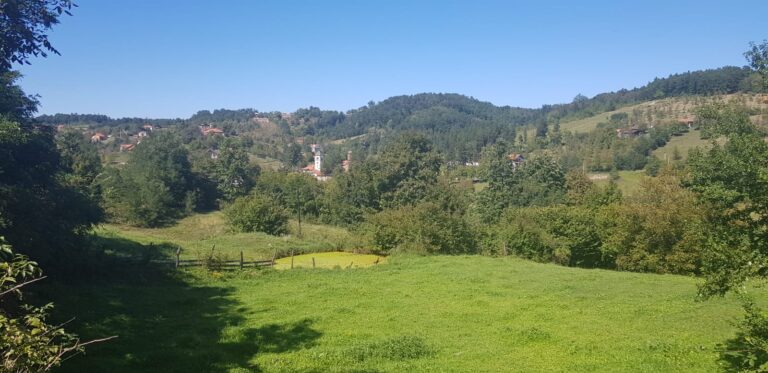 Open field view from the DIvicbare Mountain