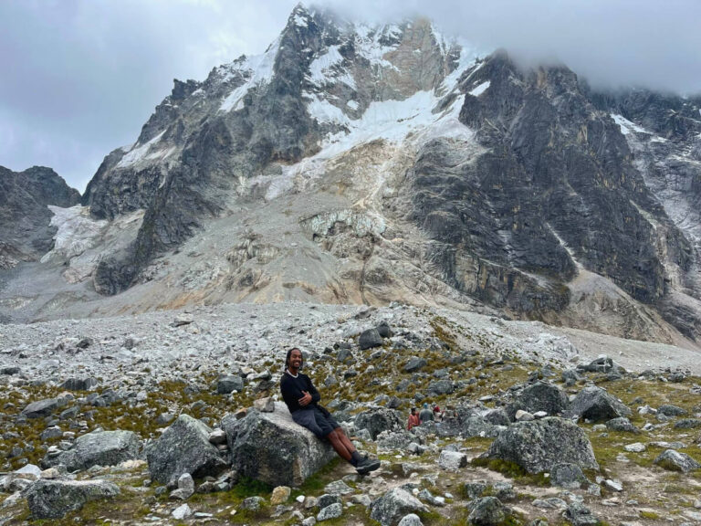 Salkantay Mountain in the Cusco region, in Peru