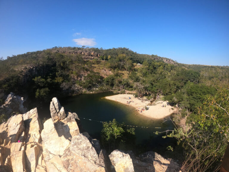 Lake in Capitolio, Brazil