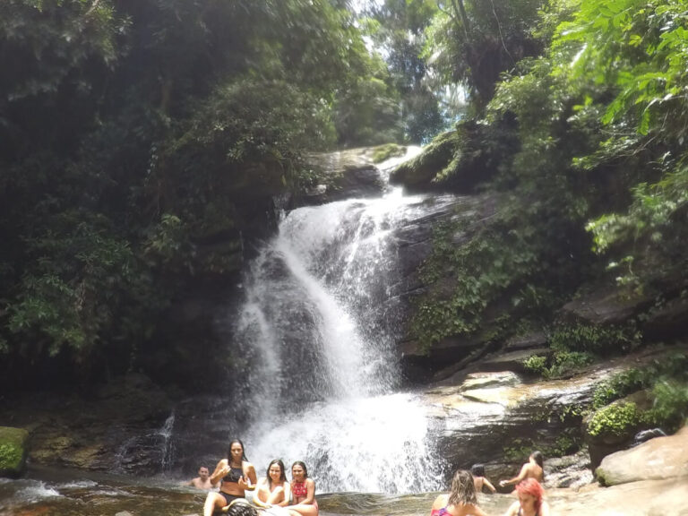 Waterfall in Alto da Boa Vista, Rio de Janeiro