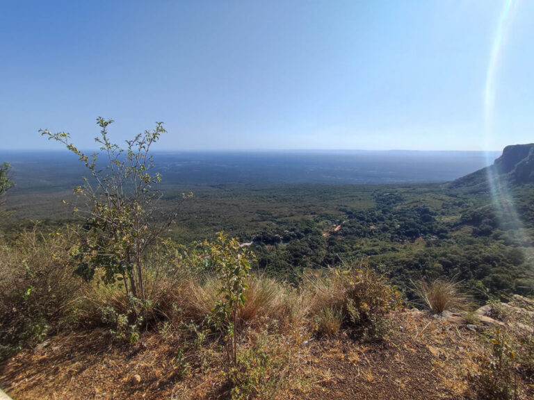 View from the Gritador viewpoint in PIaui, Brazil