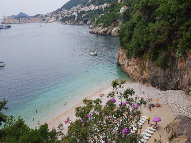 Sveti Jakov beach in Dubrovnik