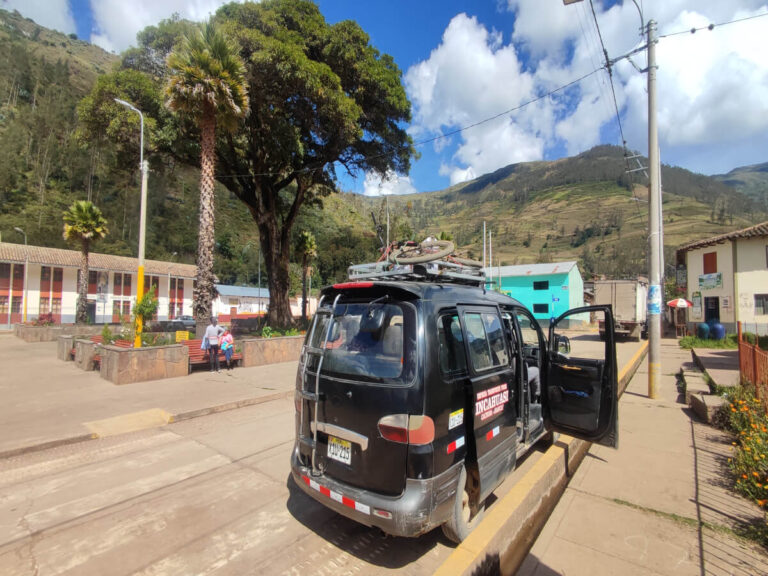 Colectivo in San Pedro de Cachora