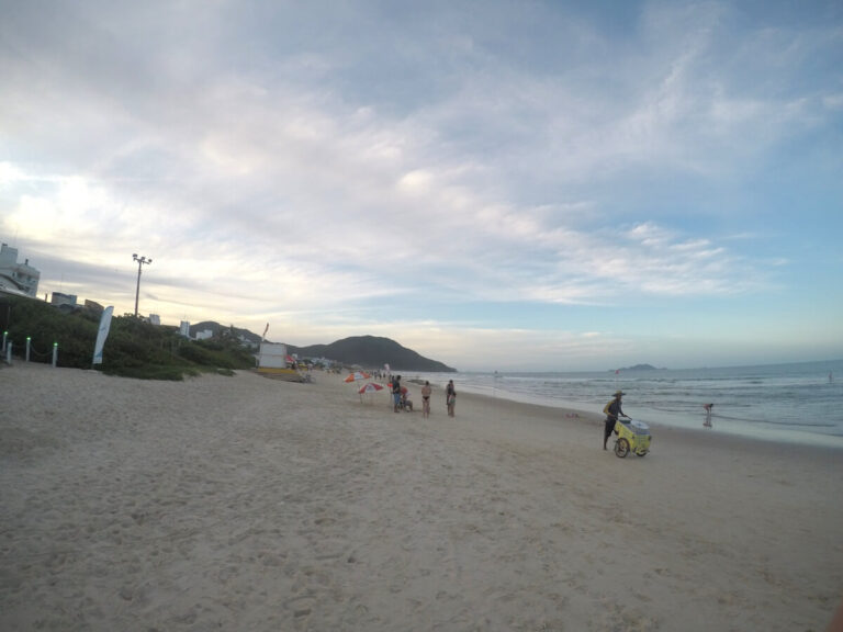 Ingleses beach in Florianopolis