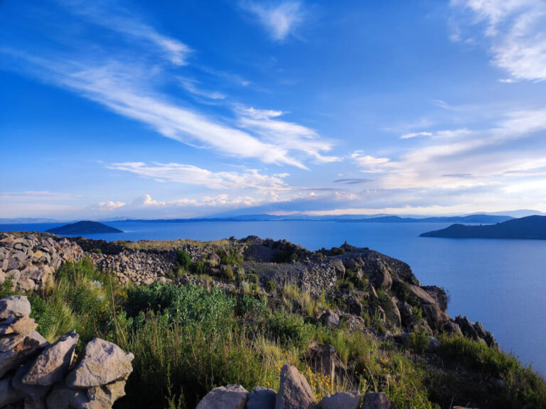 Lake Titicaca in Peru