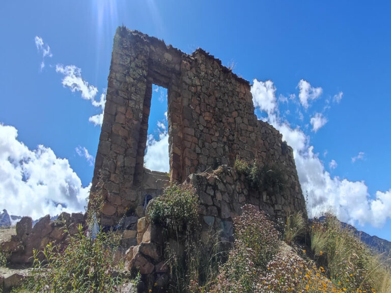 Sun gate in Ollantaytambo, Peru