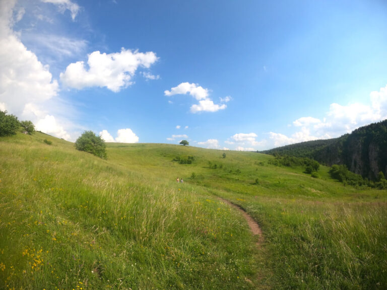 Hiking trail in Uvac