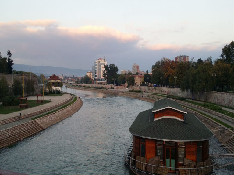 View of Nis from the ancient Nis fortress