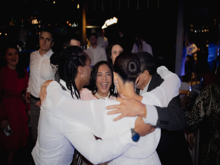 Blacks in Serbia in a wedding