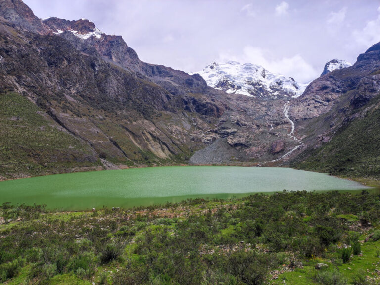 Lake Shallap, Huaraz, part of the 3-week peru itinerary