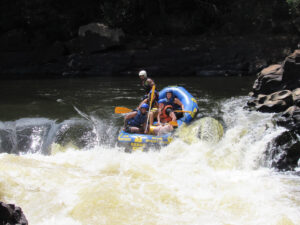Rafting in Taboquinhas, a place part of the Brazil itinerary for 3 weeks